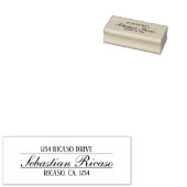 名パーソナライズされた前 ラバースタンプ (押印)