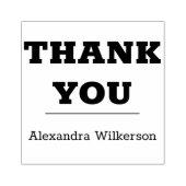 名パーソナライズされた前 ラバースタンプ (インプリント)