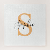 名パーソナライズされた前、名前をカスタムする、誕生日 ジグソーパズル (縦)