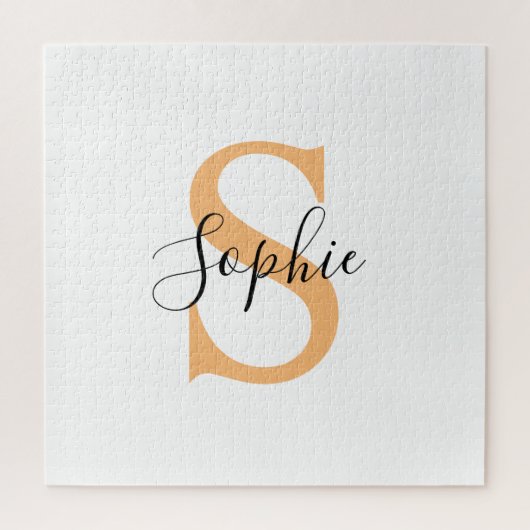 名パーソナライズされた前、名前をカスタムする、誕生日 ジグソーパズル (縦)