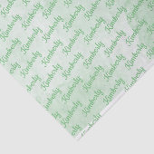 名パーソナライズされた前 薄葉紙 (詳細)