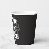 名パーソナライズされた前Big Rigセミトラック 紙コップ (左)