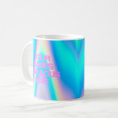 名パーソナライズされた前Fabolous Mug コーヒーマグカップ (正面左)