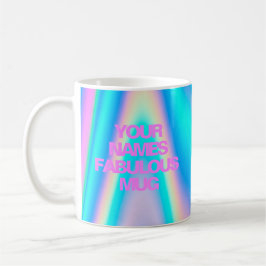 名パーソナライズされた前Fabolous Mug コーヒーマグカップ