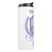 名パーソナライズされた前IVリーグ注入ナース タンブラー (回転左)