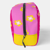 名パーソナライズされた字タイポフラワーピンク ドップキット (右)