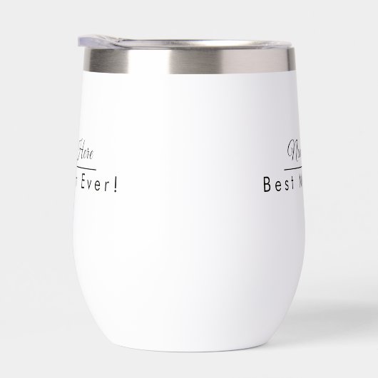 名パーソナライズされた最高の前の母エレガント (右面)