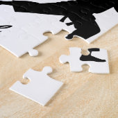 名パーソナライズされた称空手/テコンドー/柔道 ジグソーパズル (側面)