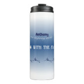 名パーソナライズされた称・文字漕ぎ タンブラー (正面)