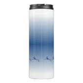 名パーソナライズされた称・文字漕ぎ タンブラー (裏面)