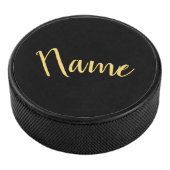 名フォーマル前文字はっきりした黒い背景 アイスホッケーパック (3/4)