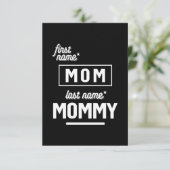 名ママ姓ママ 出欠カード (スタンド正面)