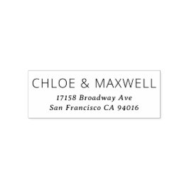 名モダンはっきりした前 セルフインキングスタンプ