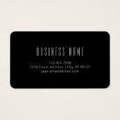 名モダンエレガント前とモノグラム | 濃いグレーと黒 (裏面)