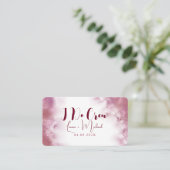 名モダンカスタマイズ前Marble I Do Crewテーブル プレイスカード (スタンド正面)