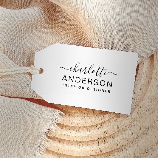 名モダンパーソナライズされたミニマル前と役職 セルフインキングスタンプ