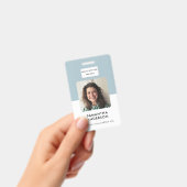 名モダンミニマルIDカード会議事務局 バッジ (手持ち)