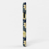 名モダンモノグラムの前の追加Navyフローラ Case-Mate iPhoneケース (裏面/右)