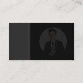 名モダン刺テンプレート 名刺 (裏面)