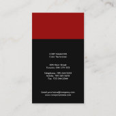 名モダン刺 名刺 (裏面)