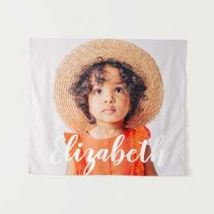 名モダン前と写真の追加 タペストリー