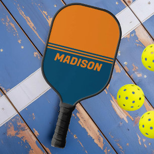 名モダン前のストライプスポーツ ピックルボールラケット