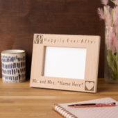 名モダン前シンプル・愛とハート レーザー彫刻フレーム (左)