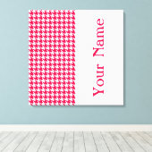 名モダン前千鳥格子の付き キャンバスプリント (インサイチュ (ウッドフロア))