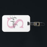 名モダン前Pink ラゲッジタグ<br><div class="desc">名モダン前Pink</div>
