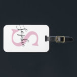 名モダン前Pink ラゲッジタグ<br><div class="desc">名モダン前Pink</div>