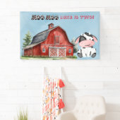 名モー前は男の子の誕生日会 横断幕 (インサイチュ)