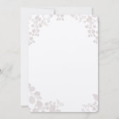 名ライト縁ど結婚式招待状 招待状 (裏面)