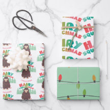 名ラッピングサスカッチシート付きBigfoot紙