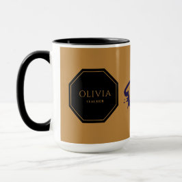 名リラックス前と役職を含むCombo Mag マグカップ