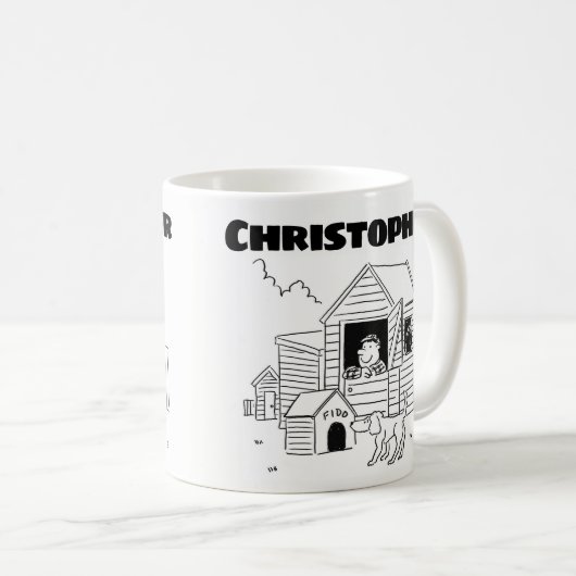 . .名付き温室メーカーへの贈与 コーヒーマグカップ (正面右)