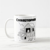 . .名付き温室メーカーへの贈与 コーヒーマグカップ (左)