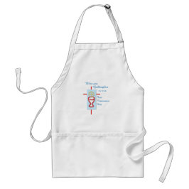 名付け子さん 初聖体拝領 ターコイズブルー スタンダードエプロン