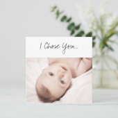 名付け親提案選択ベビー挿入 カード (スタンド正面)