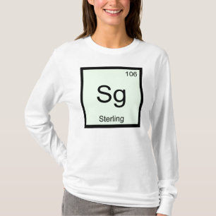 名優れた前化学要素周期表 Tシャツ