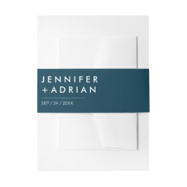 名入れの名前 招待状ベリーバンド