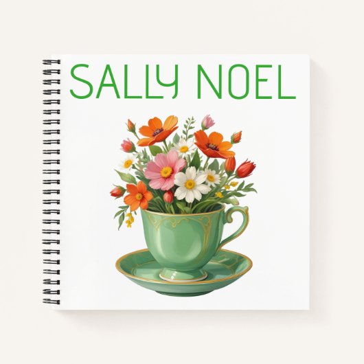 名入れカラーノートブック ノートブック (正面)