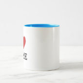 名入れタトゥー コーヒーマグ ツートーンマグカップ (中央)