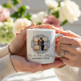 名入れフレーム 新婚 マグカップ