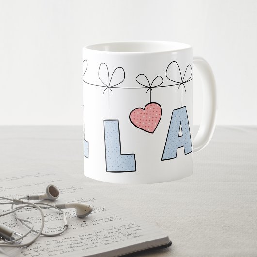 名入れマグカップ Ella コーヒーマグカップ