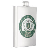 名入れ新郎仲人 結婚記念日 ヘラルド フラスク (右)