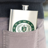 名入れ新郎仲人 結婚記念日 ヘラルド フラスク (インサイチュ)