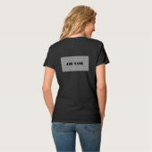 名入れ お洒落な ブライドチームTシャツ Tシャツ (裏面フル)