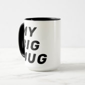 名入れ マイ ビッグ マグカップ 15oz (正面左)