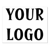 名入れ 業務用 ロゴ 大型 文房具 ゴム ラバースタンプ (インプリント)