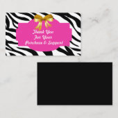 名刺ありがとう 名刺 (正面/裏面)